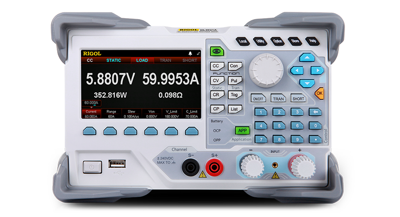 The DL3000 series is a cost-effective, economical programmable DC electronic load with a friendly human-machine interface